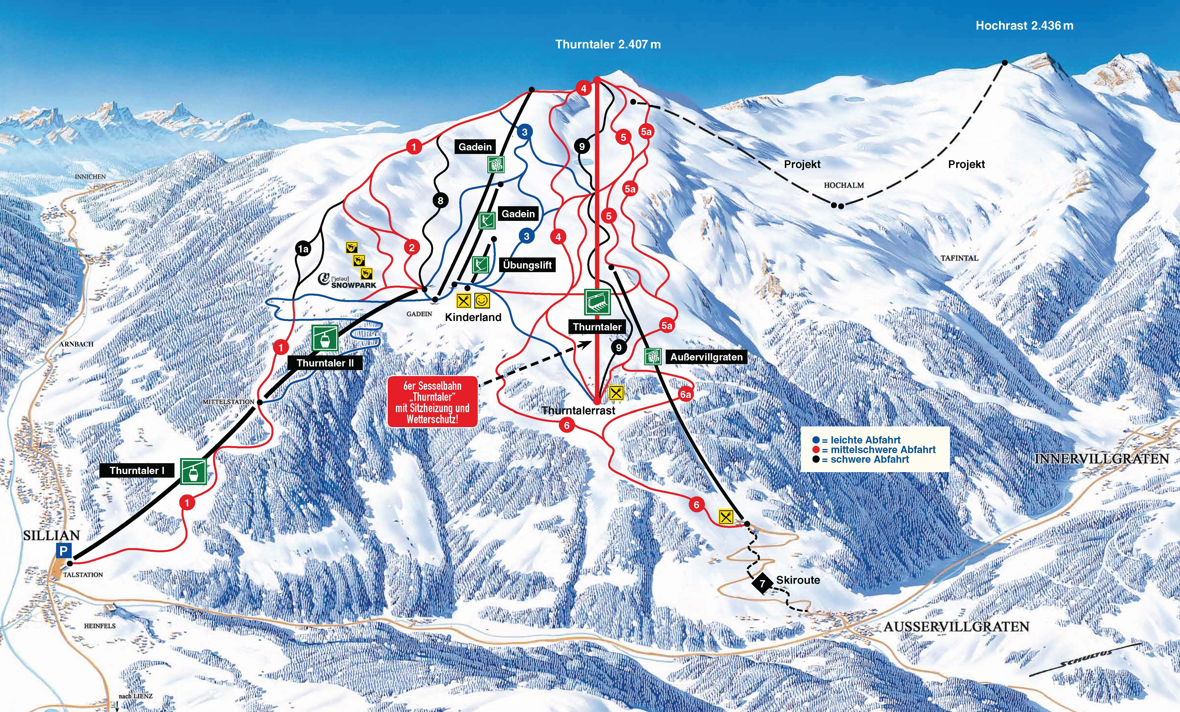 Dolomitenpanorama rund um Sillian