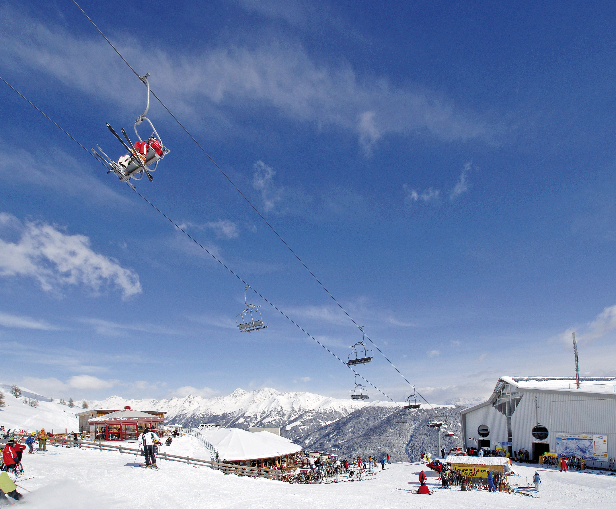Skifahren im Hochpustertal